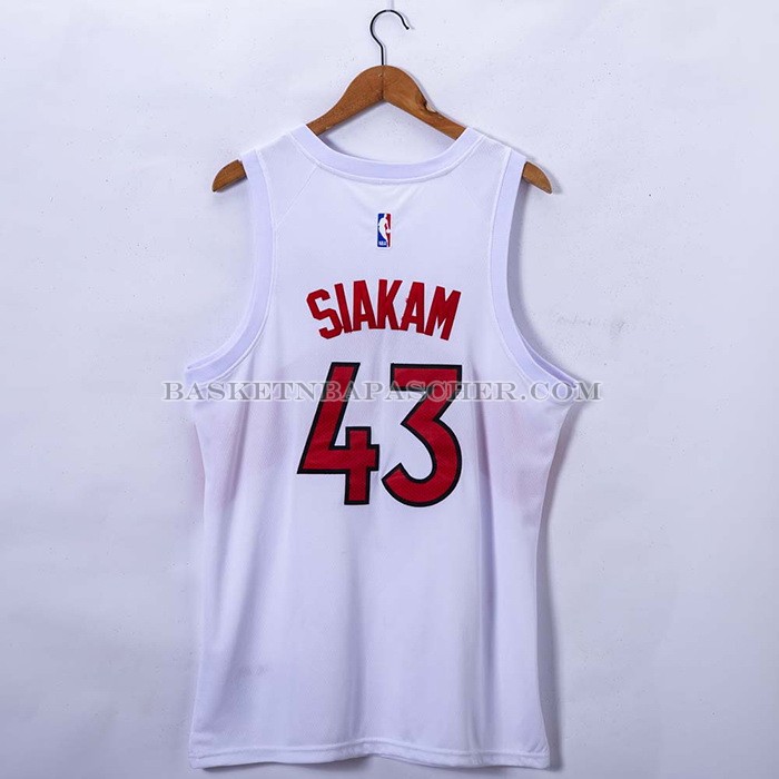 Maillot Tornto Raptors Pascal Siakam Association 2020-21 Blanc